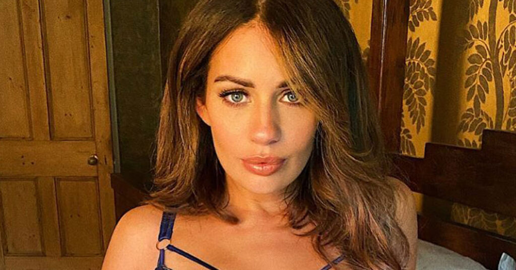 holly peers scantilly see-through lingerie