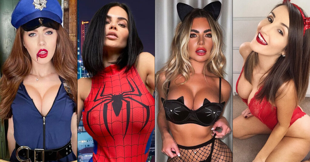 sexiest girls of halloween 2021